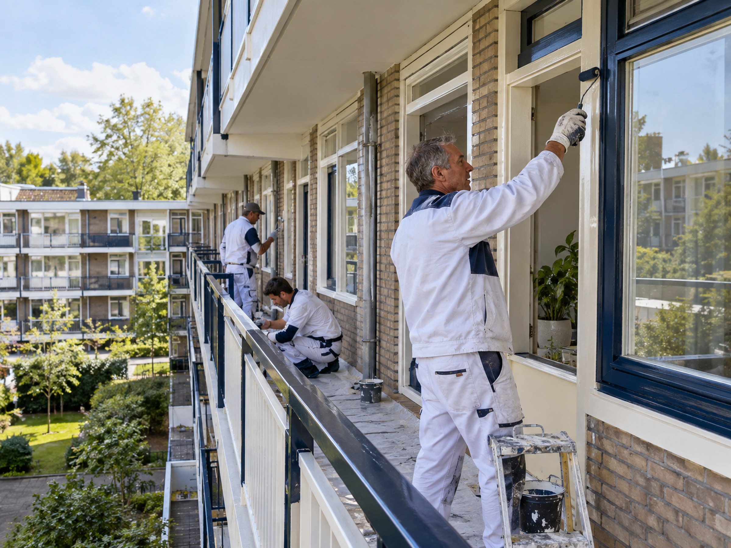 Het hele huis in een frisse nieuwe kleur